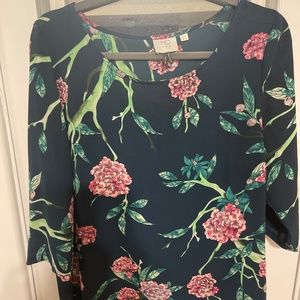 Anthro Floral Blouse